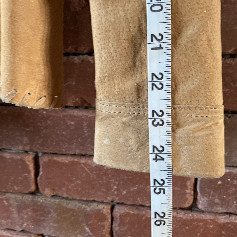 Rustic Leather Blazer - image 3